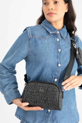 United Colors Of Benetton - United Colors Of Benetton Çapraz Çanta Siyah/1639