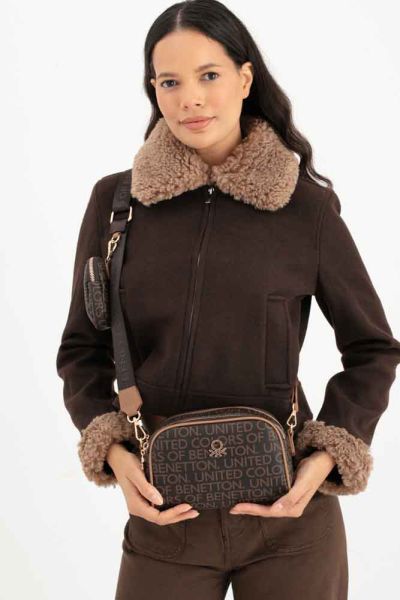 United Colors Of Benetton Çapraz Çanta Kahve-Taba/1639