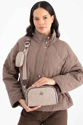 United Colors Of Benetton Çapraz Çanta Taş-Kahve/1639 - Thumbnail