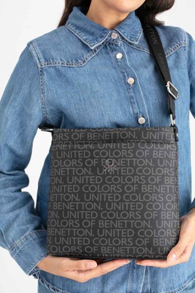 United Colors Of Benetton Çapraz Çanta Siyah/1643