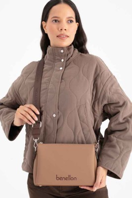 United Colors Of Benetton Çapraz Çanta Taba-Kahve/BNT_1671 - Thumbnail