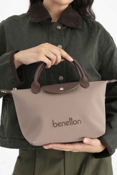 United Colors Of Benetton Kol Çantası Vizon-Kahve/BNT_1702