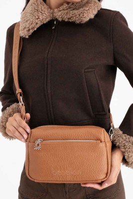 United Colors Of Benetton Kol Çantası Taba/1669 - Thumbnail