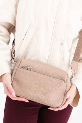 United Colors Of Benetton Kol Çantası Vizon/1669 - Thumbnail