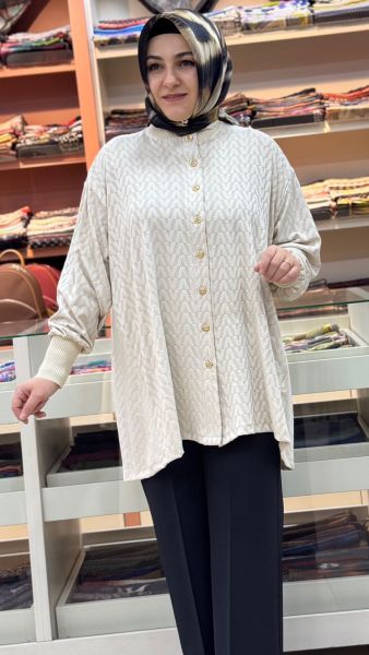 V Desenli Hırka Taş/257728