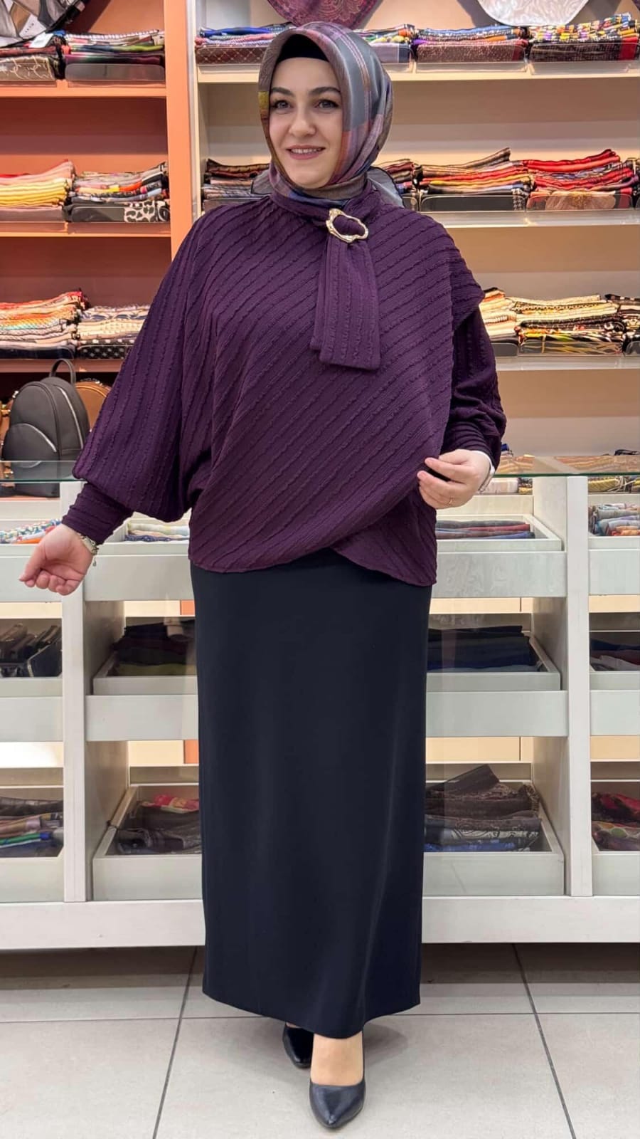 Bwest - Yarasa Kol Bluz Mürdüm/71370