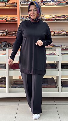 Kado - Yarasa Kol Tunik Siyah / 268484