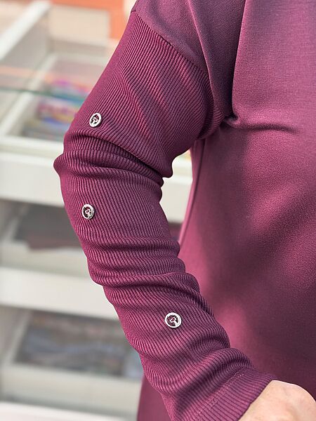 Yarasa Kol Tunik Bordo / 268484